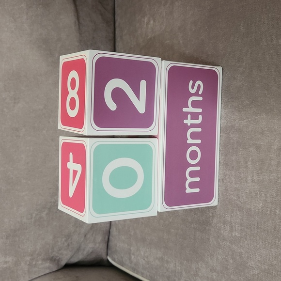 Milestone blocks, Baby and Childrens portrait. Props - Picture 2 of 6